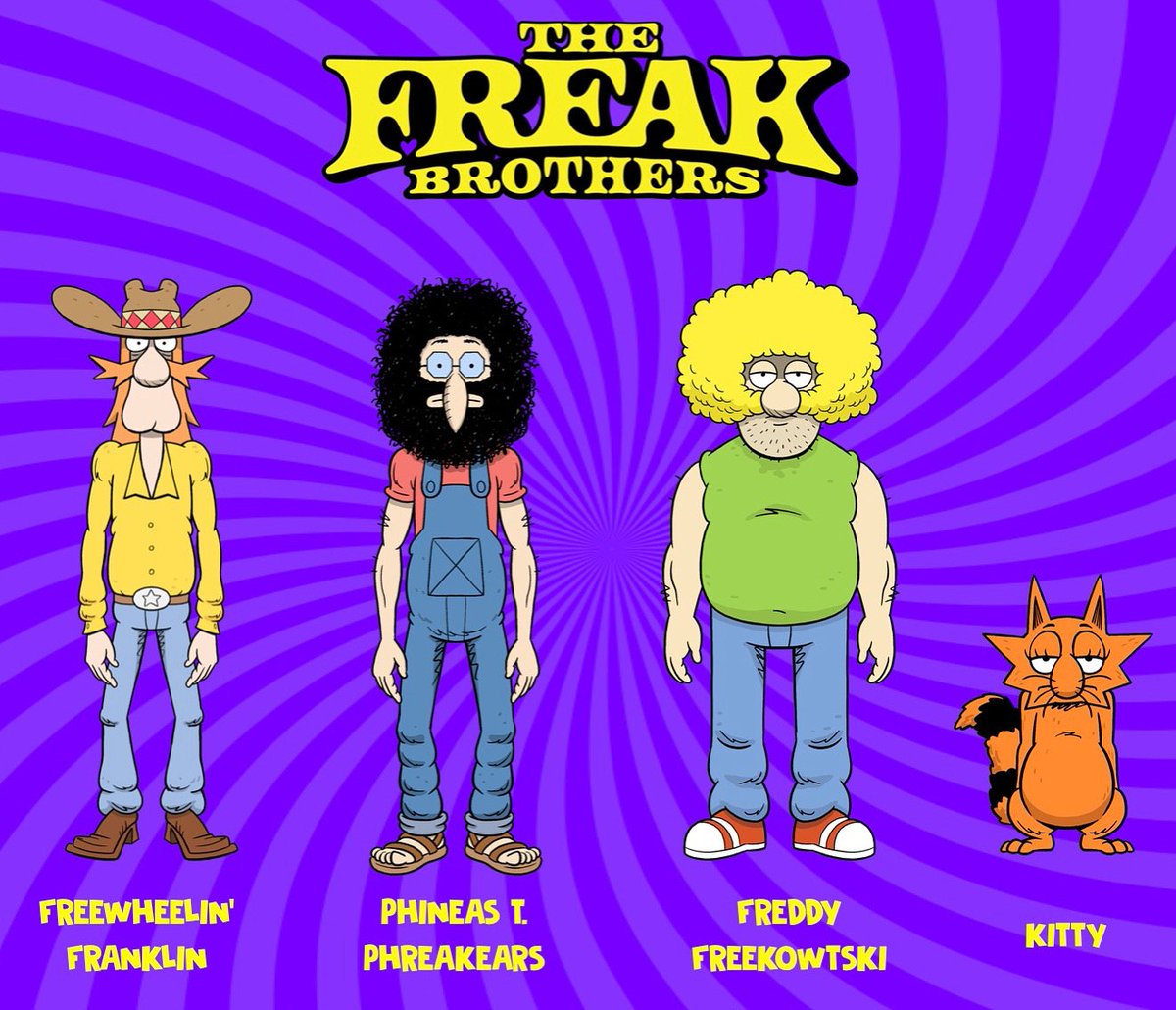 The Freak Brothers French Stream
